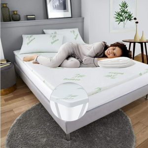 Heaven High Mattress Topper Memory Foam Bamboo (Double) Heaven High Mattress Topper Memory Foam Bamboo (Double)