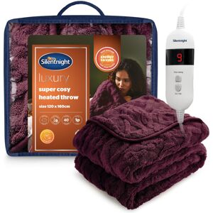 Silentnight Luxury Super Cosy Heated Throw - Silentnight Luxury Super Cosy Heated Throw -