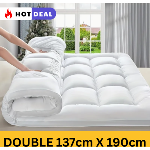 4AS Noiceless Mattress Topper Microfiber (Double) 4AS Noiceless Mattress Topper Microfiber (Double)
