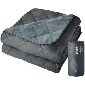 Silentnight Camping Collection Quilted Travel Blanket - Cosy Soft Fleece Keep Yo Silentnight Camping Collection Quilted Travel Blanket - Cosy Soft Fleece Keep Yo