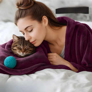 Yorkshire Bedding (Purple, Super King: 230 cm x 270 cm) Solid 310 GSM Fleece Blanket Warm Thick So Yorkshire Bedding (Purple, Super King: 230 cm x 270 cm) Solid 310 GSM Fleece Blanket Warm Thick So