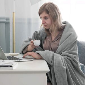 Yorkshire Bedding (king, Silver) Faux Fur Fleece Blanket Sofa Throw Soft Warm Bed Mink Single Doub Yorkshire Bedding (king, Silver) Faux Fur Fleece Blanket Sofa Throw Soft Warm Bed Mink Single Doub