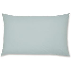Catherine Lansfield Easy Iron Percale Standard Pillowcase Pair Duck Egg Blue Catherine Lansfield Easy Iron Percale Standard Pillowcase Pair Duck Egg Blue