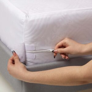 Homescapes (Double (135 x 190 cm)) Luxury Zipped Mattress Encasement 30 cm Waterproof Homescapes (Double (135 x 190 cm)) Luxury Zipped Mattress Encasement 30 cm Waterproof
