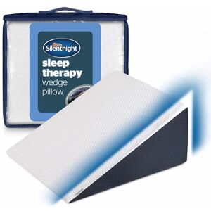 Silentnight Sleep Therapy Wedge Pillow - Memory Foam Ergonomic Soothing Relief - Silentnight Sleep Therapy Wedge Pillow - Memory Foam Ergonomic Soothing Relief -