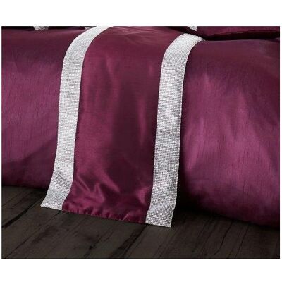 Smart Living Wholesale Ltd (Aubergine) Luxury Onyx Bed Runner Smart Living Wholesale Ltd (Aubergine) Luxury Onyx Bed Runner