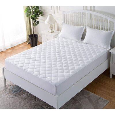 Yorkshire Bedding (King) Extra Deep 30CM Quilted Mattress Protector Fitted Sheet Cover Single Doub Yorkshire Bedding (King) Extra Deep 30CM Quilted Mattress Protector Fitted Sheet Cover Single Doub