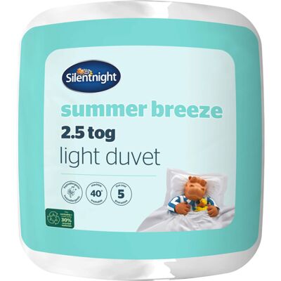 Silentnight - Summer Breeze 2.5 Tog - Cool - Duvet Silentnight - Summer Breeze 2.5 Tog - Cool - Duvet