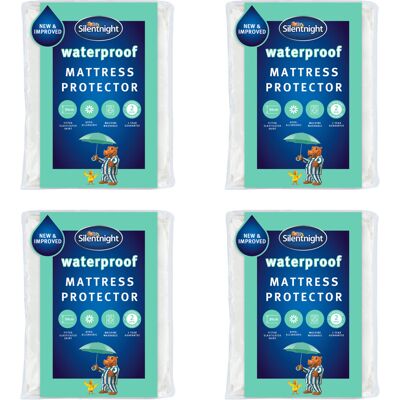Silentnight - Double - Waterproof - Mattress Protector Silentnight - Double - Waterproof - Mattress Protector