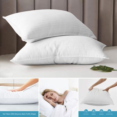 Imperial Rooms - Stripe Filled Pillow - Stripe Imperial Rooms - Stripe Filled Pillow - Stripe
