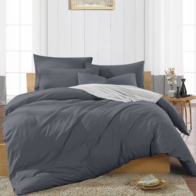 Imperial Rooms Charcoal King 3pc Duvet cover set Imperial Rooms Charcoal King 3pc Duvet cover set