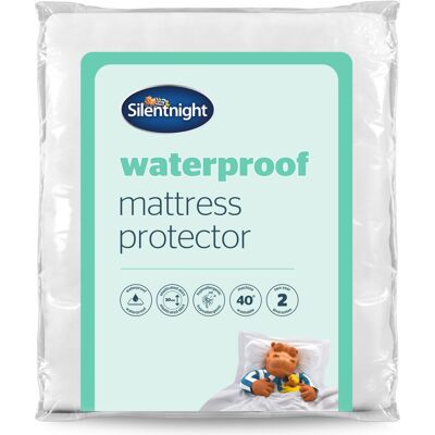 Silentnight Waterproof Mattress Protector - Double Silentnight Waterproof Mattress Protector - Double