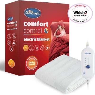 Silentnight Comfort Control Electric Blanket - Super King - Electric Blanket Silentnight Comfort Control Electric Blanket - Super King - Electric Blanket
