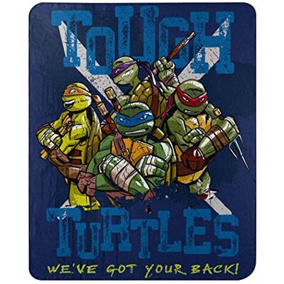 Northwest Nickelodeon Teenage Mutant Ninja Turtles - Tough Turtles Fleece Throw Blanket Northwest Nickelodeon Teenage Mutant Ninja Turtles - Tough Turtles Fleece Throw Blanket