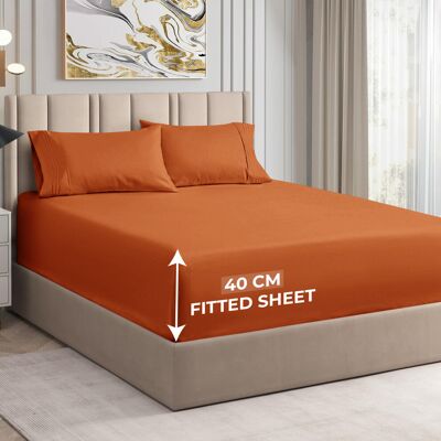 Imperial Rooms - Extra Deep 40cm - Fitted Sheet Imperial Rooms - Extra Deep 40cm - Fitted Sheet