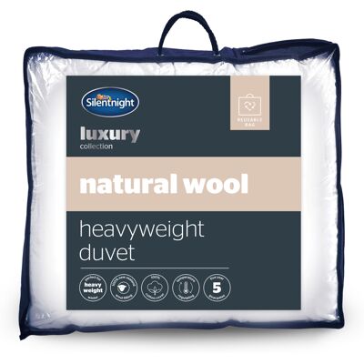 Silentnight - Natural Wool Duvet - King - Heavyweight - Duvet Silentnight - Natural Wool Duvet - King - Heavyweight - Duvet