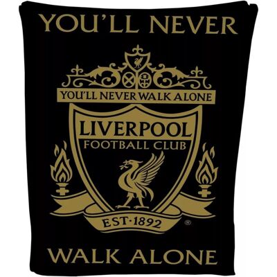 Liverpool FC Fleece Crest Blanket - Blanket Liverpool FC Fleece Crest Blanket - Blanket