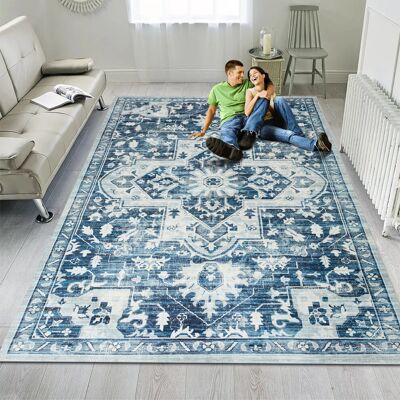 Imperial Rooms (80 x 150 cm- Large Floor Mat/Runner Rug Carpet, TRANQUIL CASHMERE) Non Slip Rug Imperial Rooms (80 x 150 cm- Large Floor Mat/Runner Rug Carpet, TRANQUIL CASHMERE) Non Slip Rug