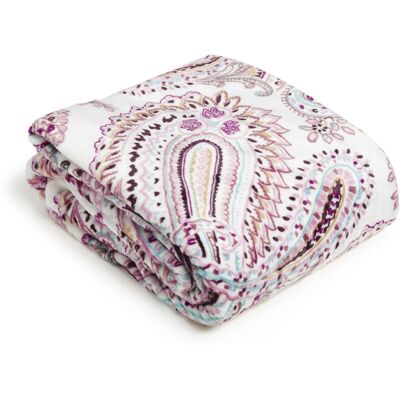 Vera Bradley Women's Fleece Plush Throw Blanket Sand Paisley 80 X 50 Vera Bradley Women's Fleece Plush Throw Blanket Sand Paisley 80 X 50