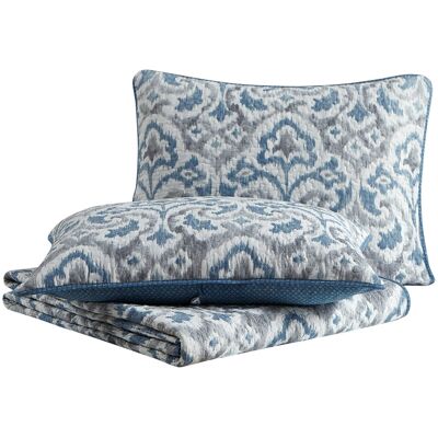 Tommy Bahama - King Quilt Set Reversible Cotton Bedding with Matchin Shams All Tommy Bahama - King Quilt Set Reversible Cotton Bedding with Matchin Shams All