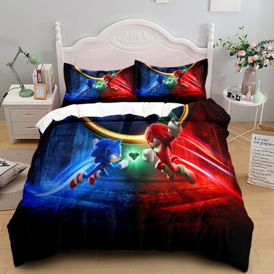 Deyaah (SINGLE 135x200cm) Lightning Sonic Print Quilt Cover Set-061014s Deyaah (SINGLE 135x200cm) Lightning Sonic Print Quilt Cover Set-061014s