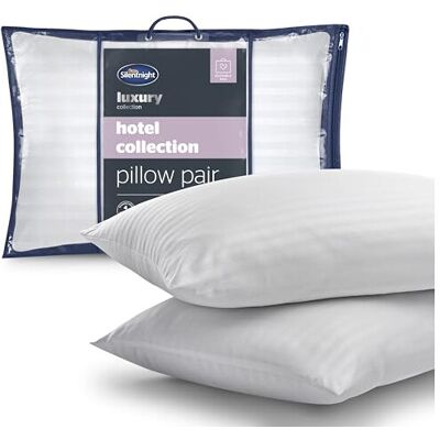 Silentnight Hotel Collection Pillows 2 Pack - Luxury Hotel Quality Pillows Soft Silentnight Hotel Collection Pillows 2 Pack - Luxury Hotel Quality Pillows Soft
