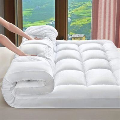 Unbranded (King) Extra Thick Mattress Topper 10cm/4 Inch Bounce Back Protectors 1200GSM So Unbranded (King) Extra Thick Mattress Topper 10cm/4 Inch Bounce Back Protectors 1200GSM So