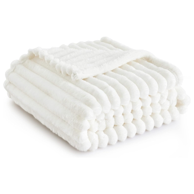 sin marca White Throw Blanket for Couch - Cozy Blanket for Women, Cute Throws sin marca White Throw Blanket for Couch - Cozy Blanket for Women, Cute Throws