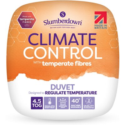 Slumberdown Climate Control 4.5 Tog Summer Duvet - Duvet Slumberdown Climate Control 4.5 Tog Summer Duvet - Duvet