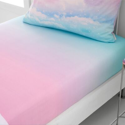 Catherine Lansfield Kids Bedroom Ombre Rainbow Clouds Single Polycotton Fitted S Catherine Lansfield Kids Bedroom Ombre Rainbow Clouds Single Polycotton Fitted S