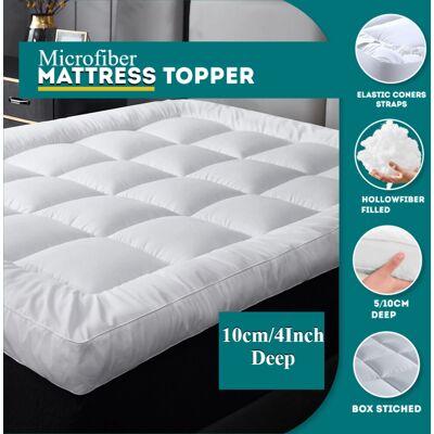 Mak Bedding (King ) Hotel Quality Mattress Topper Luxury Soft 10cm Mak Bedding (King ) Hotel Quality Mattress Topper Luxury Soft 10cm