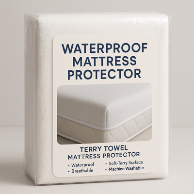 Moonlight Bedding Limited (Double: 135X190cm) Waterproof Mattress Protector Extra Deep 30CM Mattress Toppe Moonlight Bedding Limited (Double: 135X190cm) Waterproof Mattress Protector Extra Deep 30CM Mattress Toppe