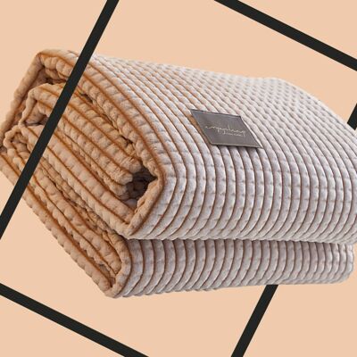 Unbranded Double Sided Air Conditioner Quilt 70x100cm Soft Khaki Unbranded Double Sided Air Conditioner Quilt 70x100cm Soft Khaki