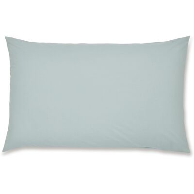 Catherine Lansfield Easy Iron Percale Standard Pillowcase Pair Duck Egg Blue Catherine Lansfield Easy Iron Percale Standard Pillowcase Pair Duck Egg Blue