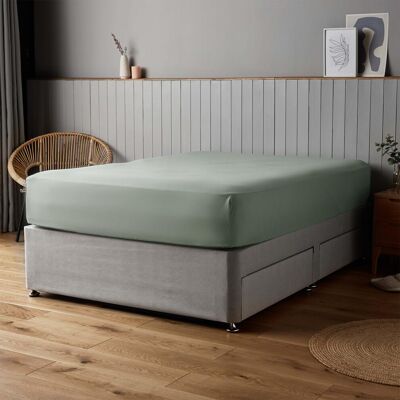 Silentnight Supersoft Fitted Sheet - Cosy & Comfortable Delicate Touch - Luxurio Silentnight Supersoft Fitted Sheet - Cosy & Comfortable Delicate Touch - Luxurio