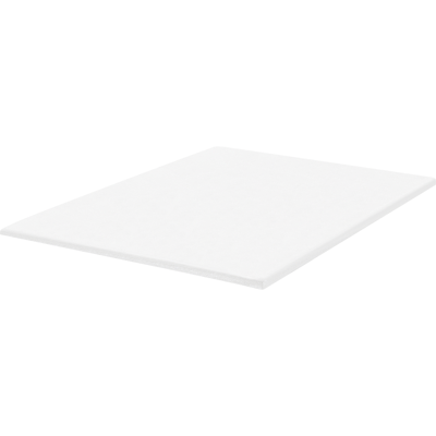 BELIANI Foam Mattress Protector 160x200cm White - Mattress Cover BELIANI Foam Mattress Protector 160x200cm White - Mattress Cover