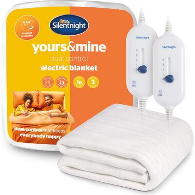 Silentnight Dual Control Electric Blanket Super King Heated Electric Under Silentnight Dual Control Electric Blanket Super King Heated Electric Under