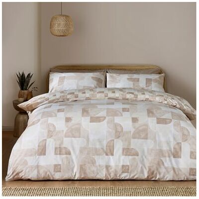 Catherine Lansfield Sloane Geo Reversible Duvet Cover Bedding Set - Bedding Set Catherine Lansfield Sloane Geo Reversible Duvet Cover Bedding Set - Bedding Set