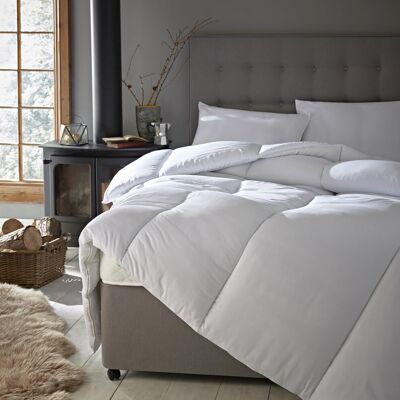 Silentnight Warm and Cosy Double Decker Super King Duvet Quilt 18 Tog Wint Silentnight Warm and Cosy Double Decker Super King Duvet Quilt 18 Tog Wint