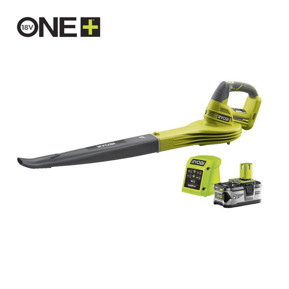 Ryobi RBL1820S40S 18V ONE+ Cordless Leaf Blower Kit (1 x 4.0Ah)