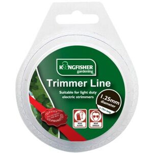 Kingfisher 1.25mm x 15m Trimmer Line - line trimmer 125mm 15m strimmer x garden grass duty Kingfisher 1.25mm x 15m Trimmer Line - line trimmer 125mm 15m strimmer x garden grass duty
