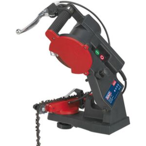 Loops 85W Chainsaw Blade Sharpener - 4800 RPM - Chain Guide & Angle Adjustment Loops 85W Chainsaw Blade Sharpener - 4800 RPM - Chain Guide & Angle Adjustment
