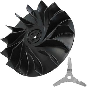 SPARES2GO Impeller Fan for STIHL BG56 BG86 SH56 SH86 Garden Vac Blower + Shredder Blade SPARES2GO Impeller Fan for STIHL BG56 BG86 SH56 SH86 Garden Vac Blower + Shredder Blade