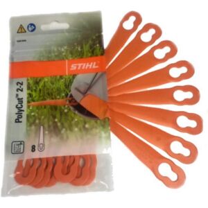 Stihl PolyCut 2-2 Blades + Plastic Knife for FSA 45 Grass Trimmer - 3 Packs of 8 Stihl PolyCut 2-2 Blades + Plastic Knife for FSA 45 Grass Trimmer - 3 Packs of 8