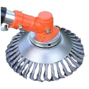 Geni-Store Steel Wire Wheel Garden Weed Brush Lawn Mower Grass Eater Trimmer Brush Cutter T Geni-Store Steel Wire Wheel Garden Weed Brush Lawn Mower Grass Eater Trimmer Brush Cutter T