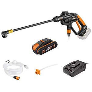 WORX WG620E6 18V20V MAX Cordless 22 Bar Hydroshot Portable Pressure Washer with 20 Ah WORX WG620E6 18V20V MAX Cordless 22 Bar Hydroshot Portable Pressure Washer with 20 Ah