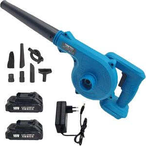 Unbranded Mkk-compact Cordless Leaf Blower Compatible With Makita 18v Battery, 2 In 1 Elec Unbranded Mkk-compact Cordless Leaf Blower Compatible With Makita 18v Battery, 2 In 1 Elec