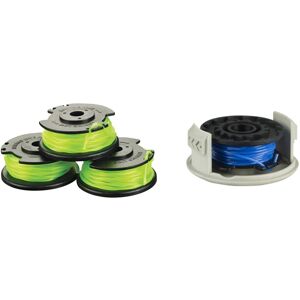 Ryobi RAC143 36V grass trimmer spool (3 pack) & RAC124 1.6 mm Spool for RLT2925 Ryobi RAC143 36V grass trimmer spool (3 pack) & RAC124 1.6 mm Spool for RLT2925