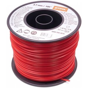 Stihl 0000 930 2616 - Nylon wire for brushcutter 2.7 mm, 208 m Stihl 0000 930 2616 - Nylon wire for brushcutter 2.7 mm, 208 m