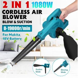 Unbranded 2 In 1 Cordless Blower Vacuum Leaf Blower 18V 1080W Unbranded 2 In 1 Cordless Blower Vacuum Leaf Blower 18V 1080W